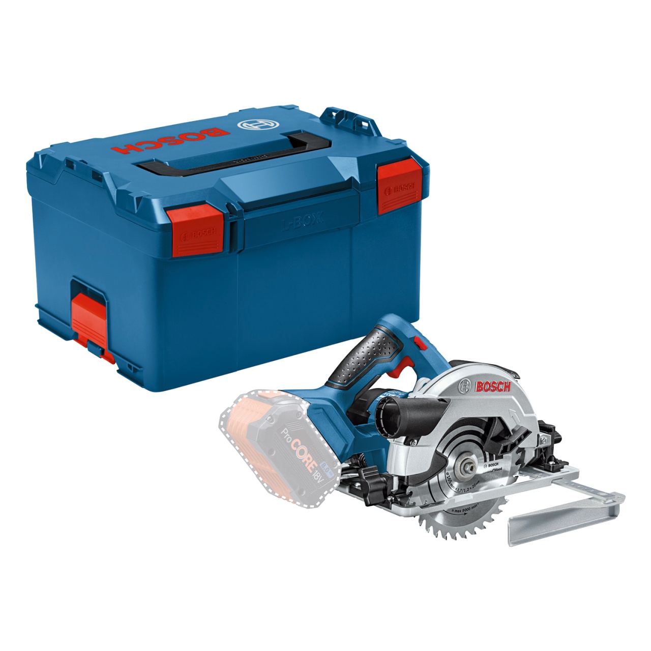 Bosch GKS 18V-57 G (solo) Fierastrau circular Li-Ion, 18V, 165mm, fara acumulator in set