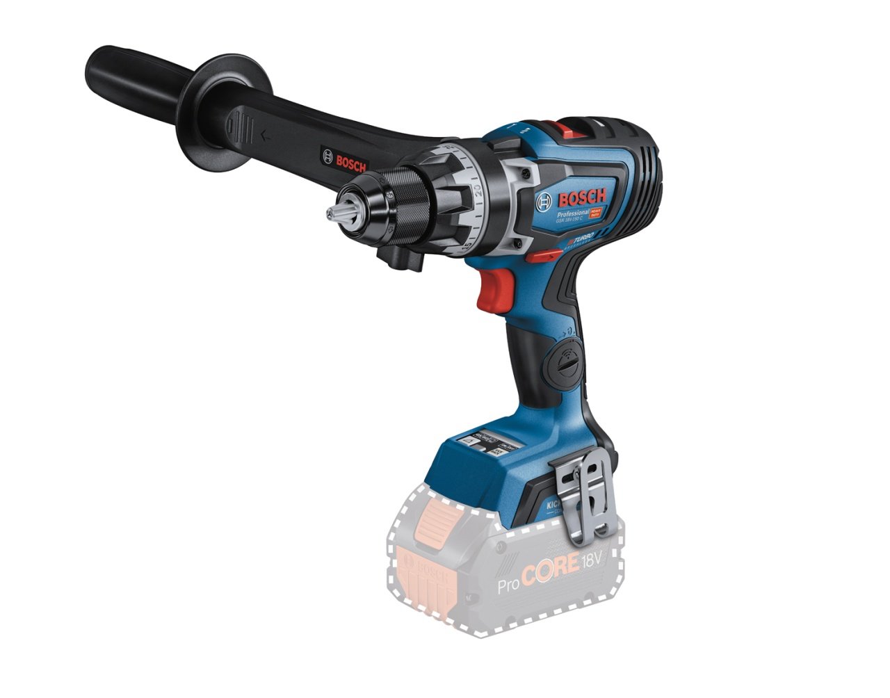 Bosch GSR 18V-150 C (solo) Masina de gaurit si insurubat brushless Li-Ion, 150Nm, 150mm, fara acumulator in set