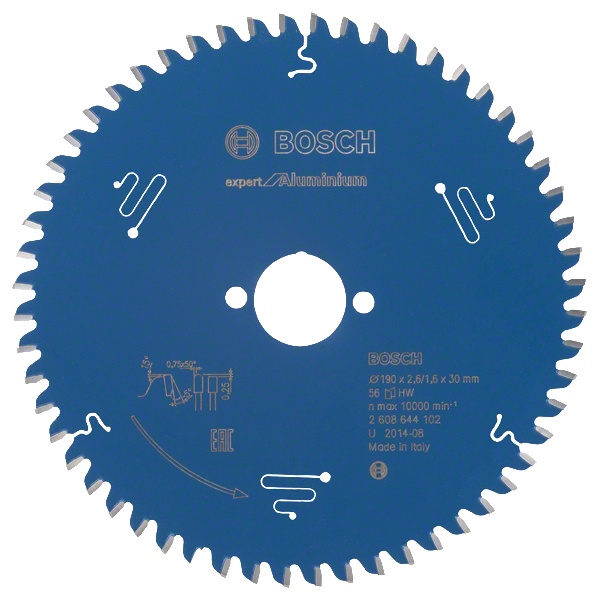 Bosch Panza fierastrau circular EX AL H 190X30mm, 56T