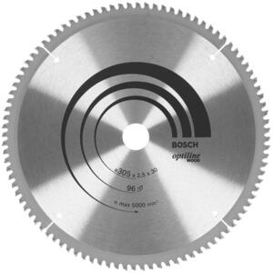 Bosch Panza fierastrau circular Optiline Wood, 305x30x2.5mm, 96T