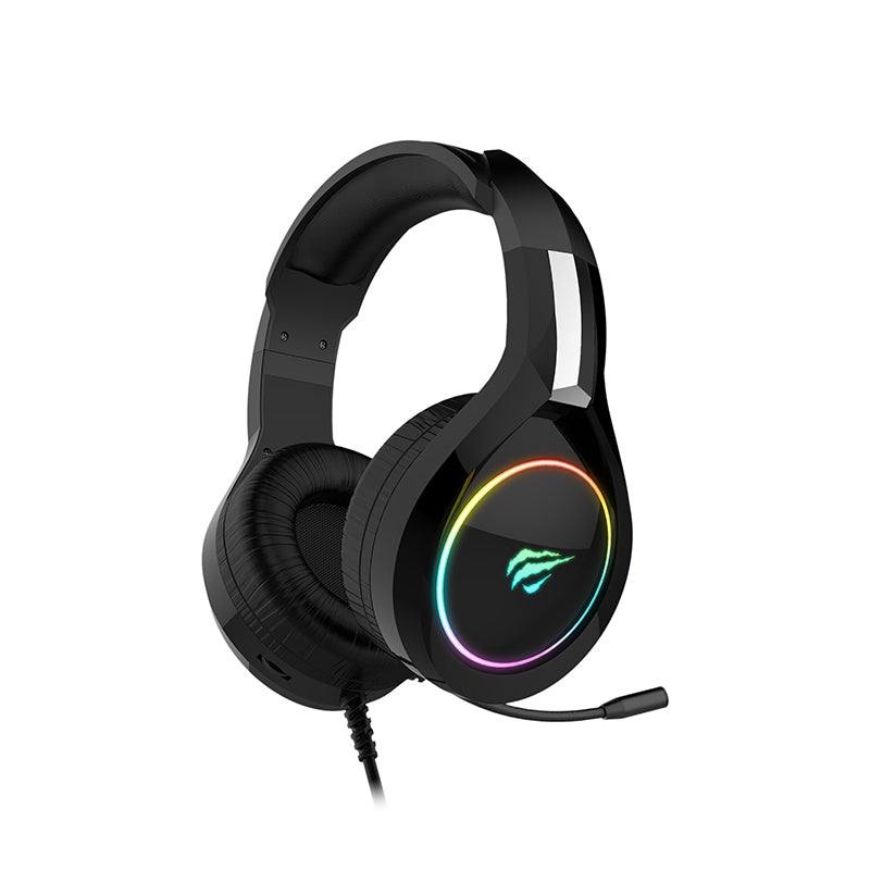 Casti gaming HAVIT HV-H2232d cu fir, jack 3,5 mm, microfon omnidirectional, Negru - 3 | YEO