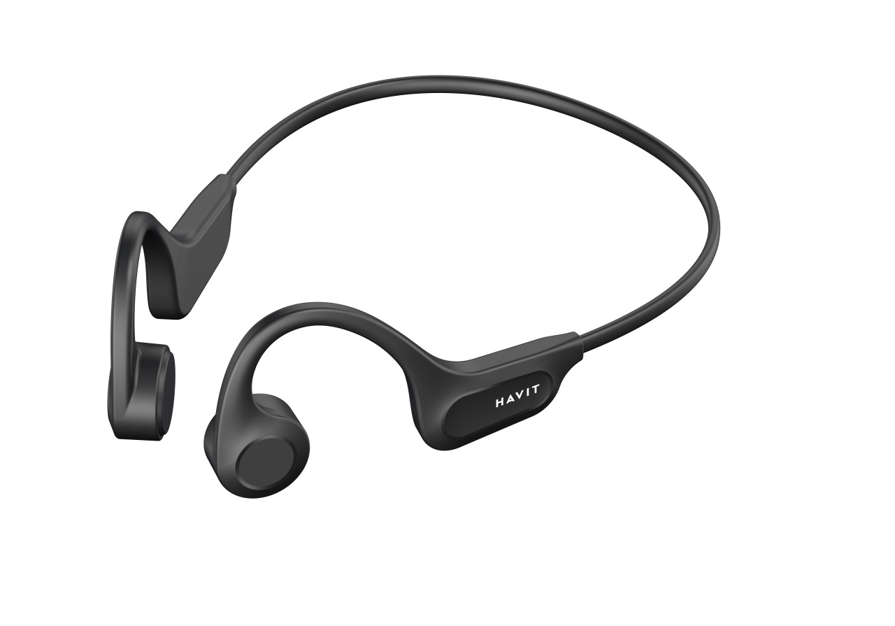 Casti wireless HAVIT E531BT Neckband Conductie osoasa, Negru - 3 | YEO