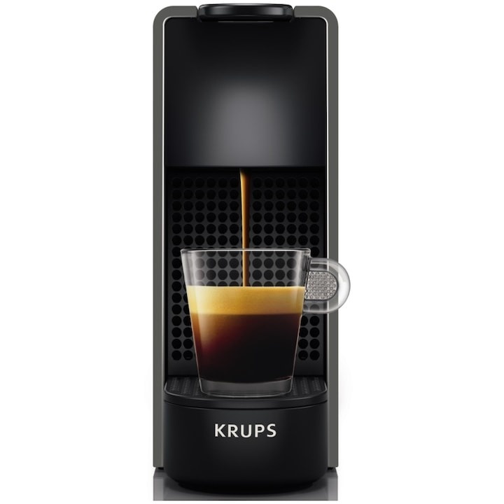 Espressor Nespresso by Krups Essenza Mini XN110B10, 1260W, 19 Bar, 0.6L, Gri, + set capsule degustare - 1 | YEO