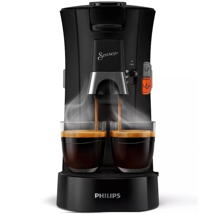 Espressor Philips Senseo Select CSA230/61, 1450 W, capacitate rezervor apa 0.9 l, presiune pompa 1 bar, Negru - 3 | YEO