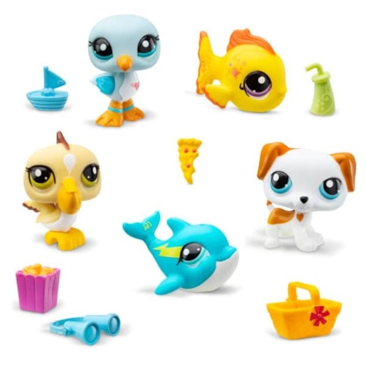 Figurina Collector Set Beach Besties, Littlest Pet Shop, Multicolor - 3 | YEO