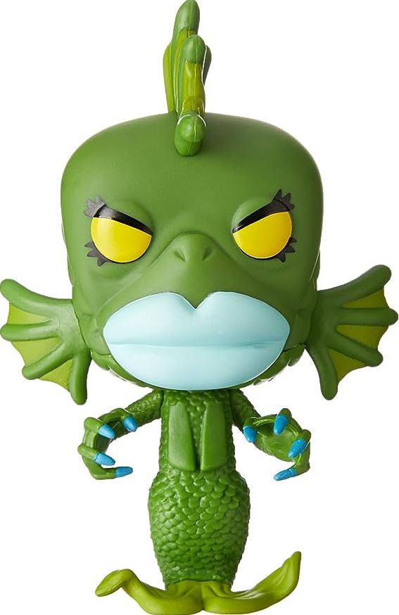 Figurina Pop Funko Disney Undersea Gal, Verde, 10 cm