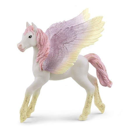 Figurina Schleich, Bayala, Manzul Pegasus rasarit de soare