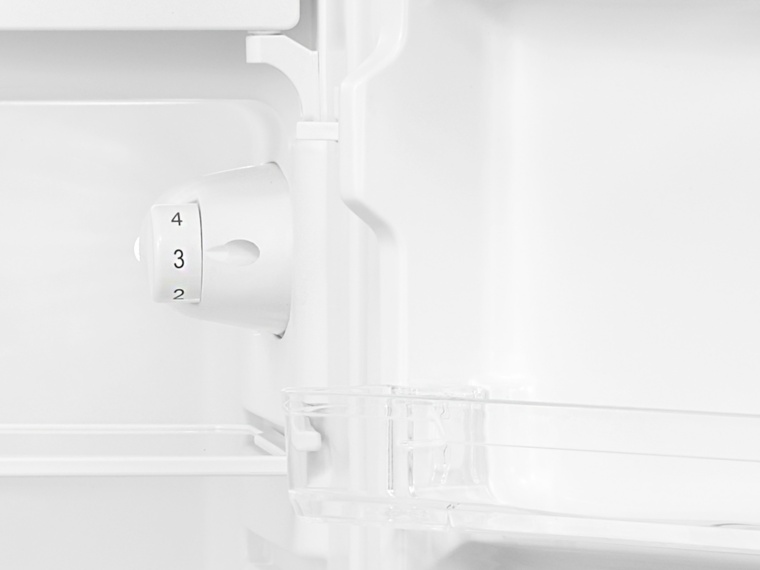 Frigider cu o usa VIVAX TTR-116E+, 116L, Clasa E, Termostat reglabil, Iluminare interioara, Compartiment gheata, Usa reversibila, Suprafata painted metal, 2 Rafturi de Sticla securizata, H 85 cm, Alb - 1 | YEO