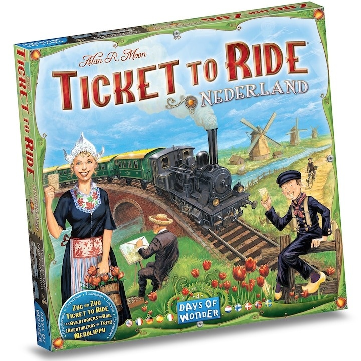 Joc Asmodee - Ticket to Ride, Map Collection, Netherlands, lb. engleza - 3 | YEO