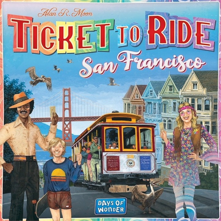 Joc Asmodee - Ticket to Ride San Francisco, limba engleza