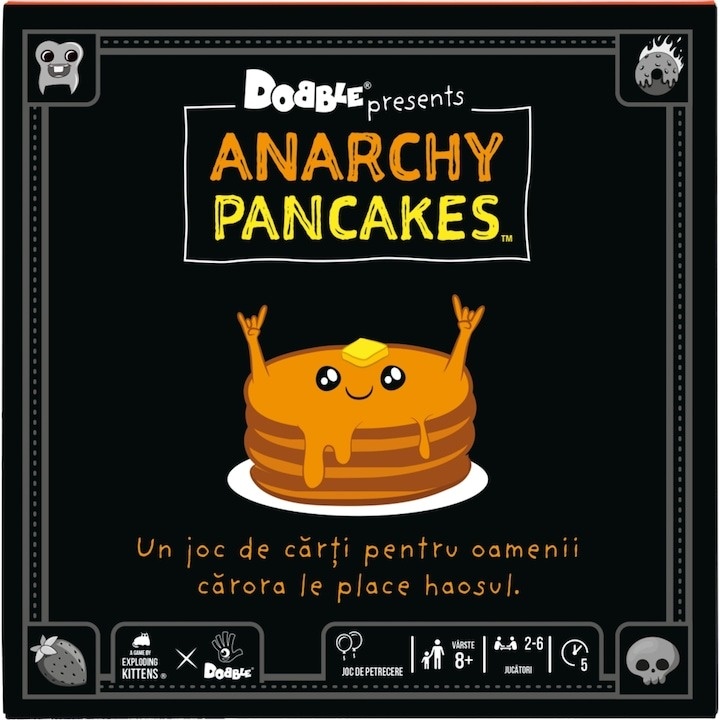 Joc Dobble - Anarchy Pancakes, limba romana