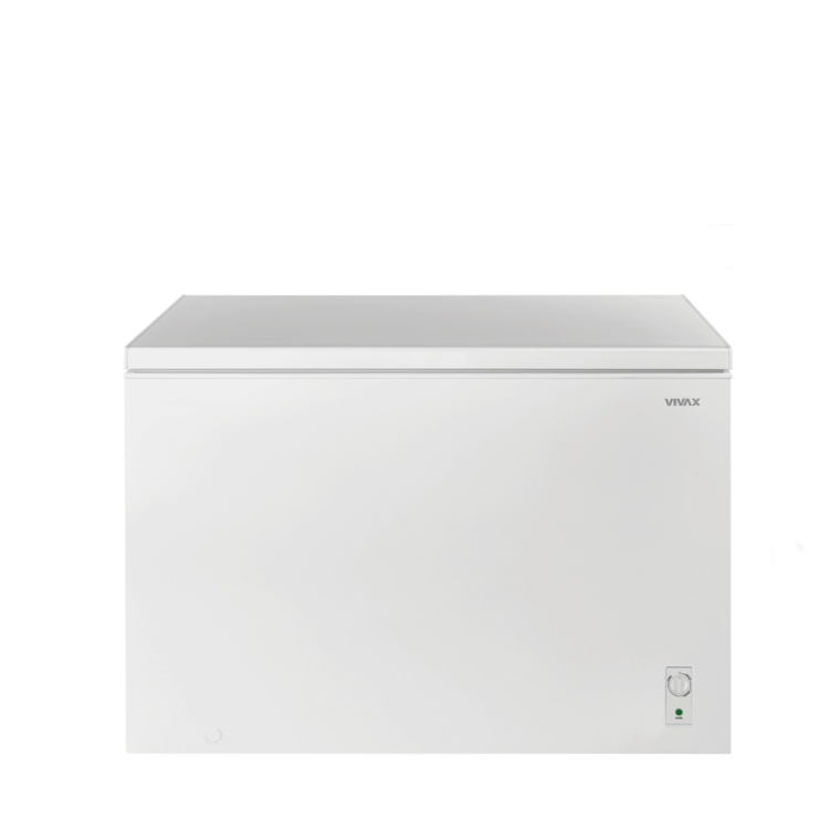 Lada frigorifica VIVAX CFR-250, Capacitate 249L, Clasa E, Conditii extreme -24 grade Celsius, Sistem convertibil - Functie frigider, Termostat reglabil, Doua cosuri metalice, H 85cm Alb