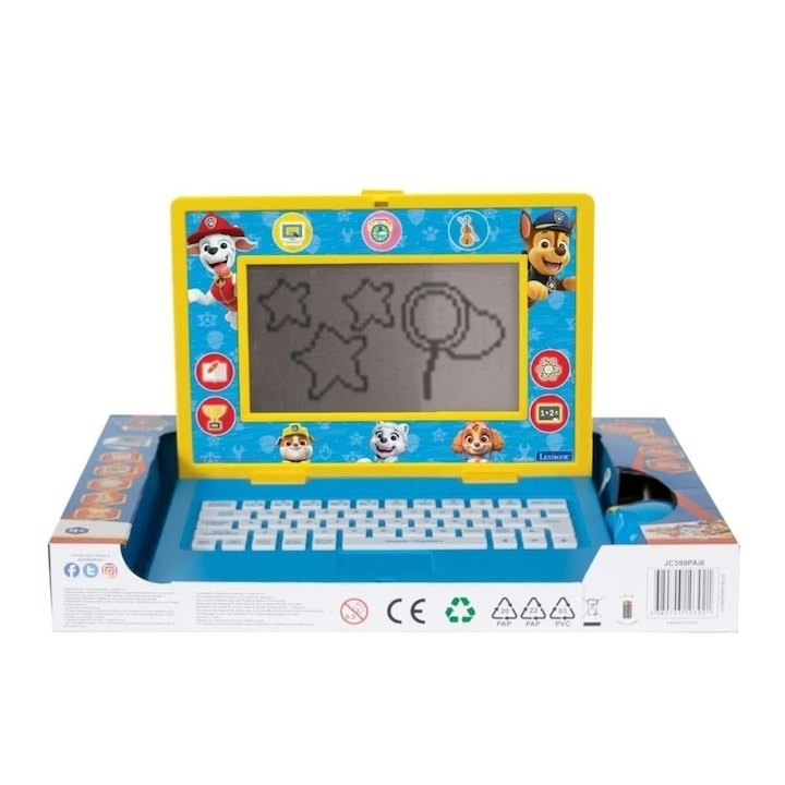 Laptop educational Lexibook, Paw Patrol, 170 de activitati, versiunea 2024 - 3 | YEO