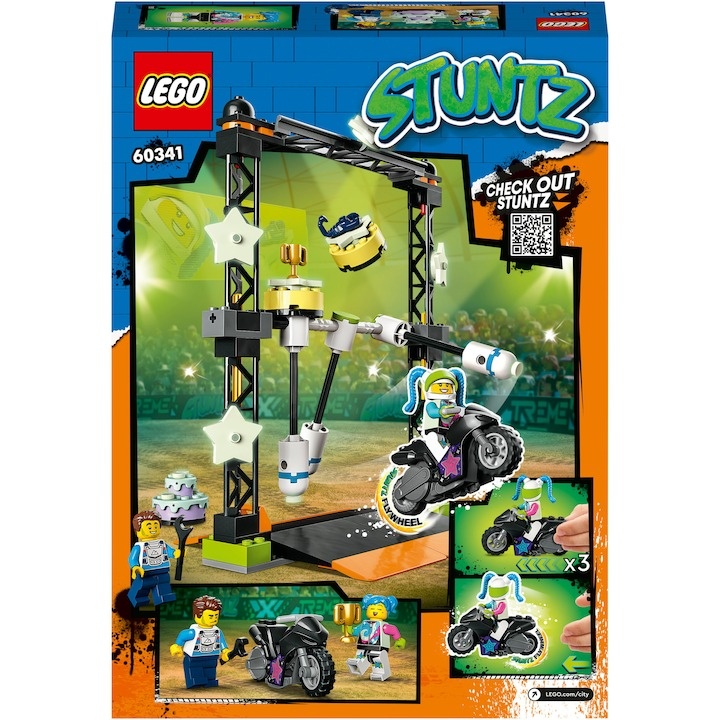 LEGO® City - Provocarea de cascadorii cu daramare 60341, 117 piese