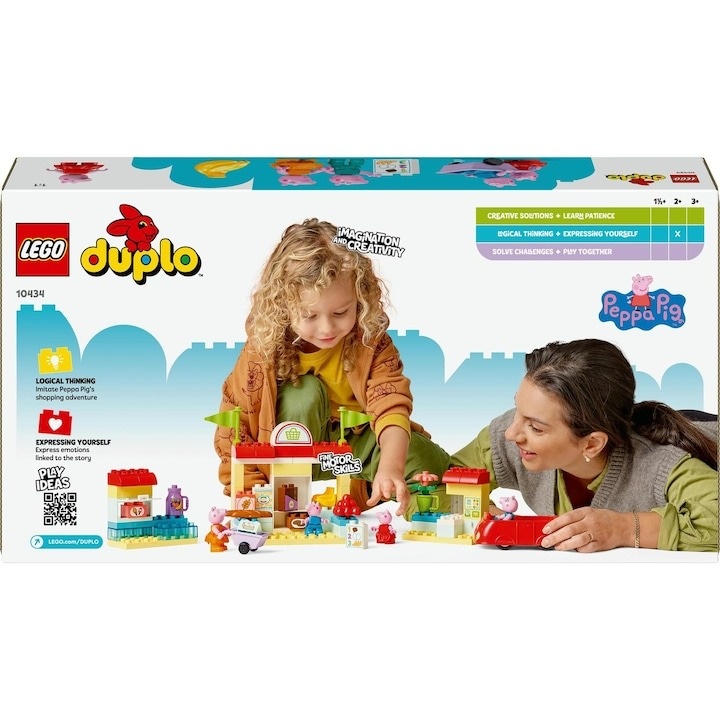 LEGO® DUPLO® - Supermarketul Purcelusei Peppa 10434, 70 piese - 1 | YEO