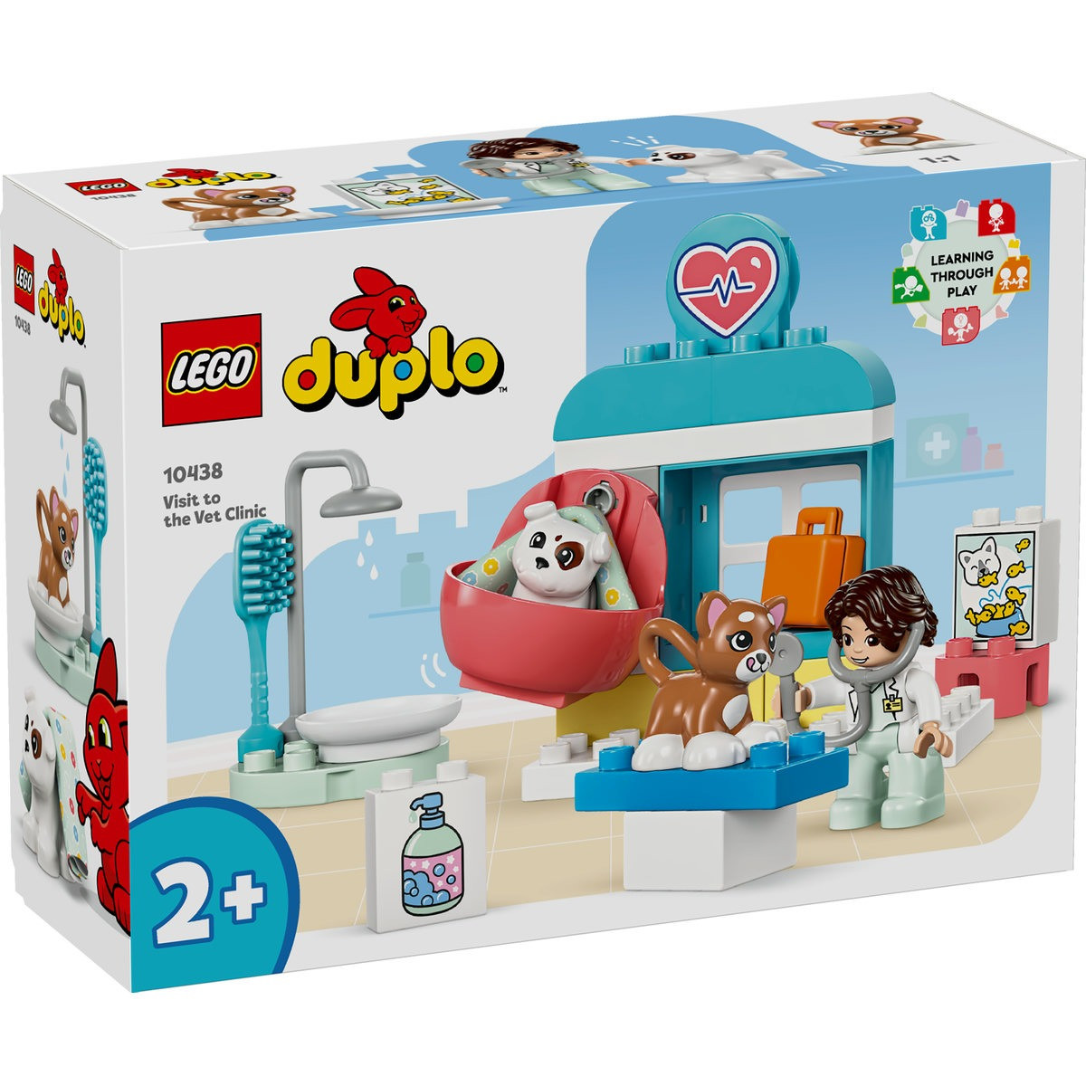 LEGO® DUPLO - Vizita la Veterinar 10438, 28 piese