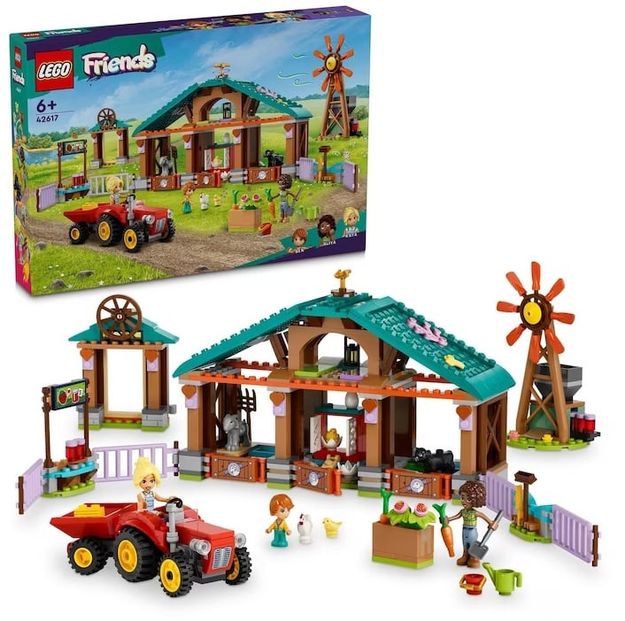 LEGO® Friends - Refugiu pentru animale de ferma 42617, 489 piese - 2 | YEO