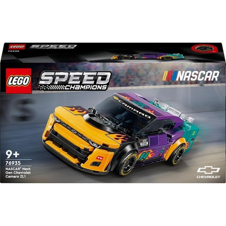 LEGO® Speed Champions - NASCAR® Next Gen Chevrolet Camaro ZL1 76935, 328 piese