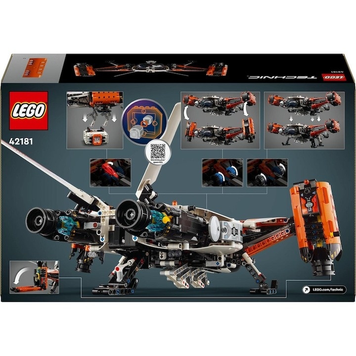 LEGO® Technic - Naveta spatiala LT81 cu decolare si aterizare verticala 42181, 1365 piese - 1 | YEO