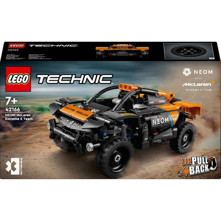 LEGO® Technic - Neom Mclaren extremerace car 42166, 252 piese