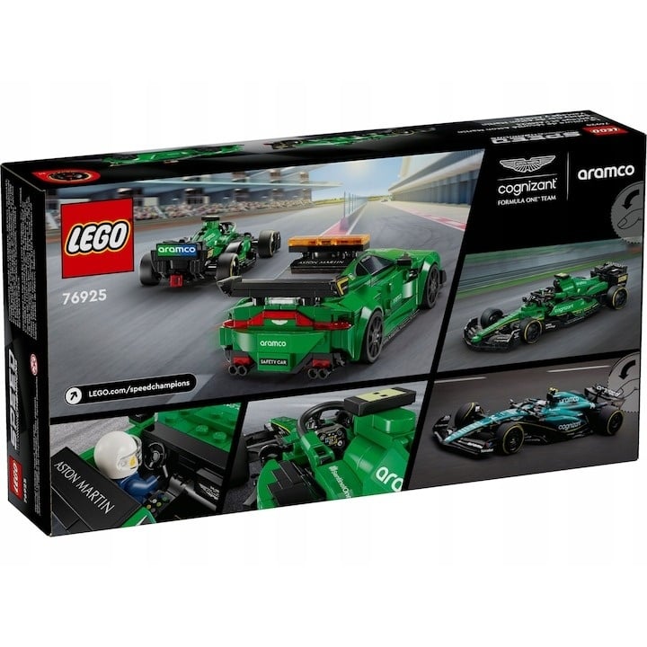 LEGO Speed Champions 76925, Aston Martin Safety Car si AMR23, 564 piese - 1 | YEO