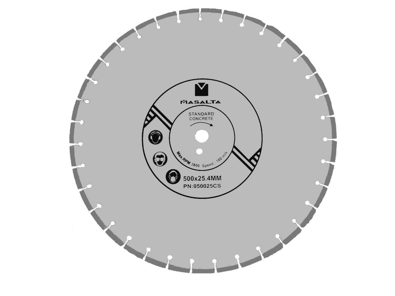 Masalta Disc diamantat beton 115mm