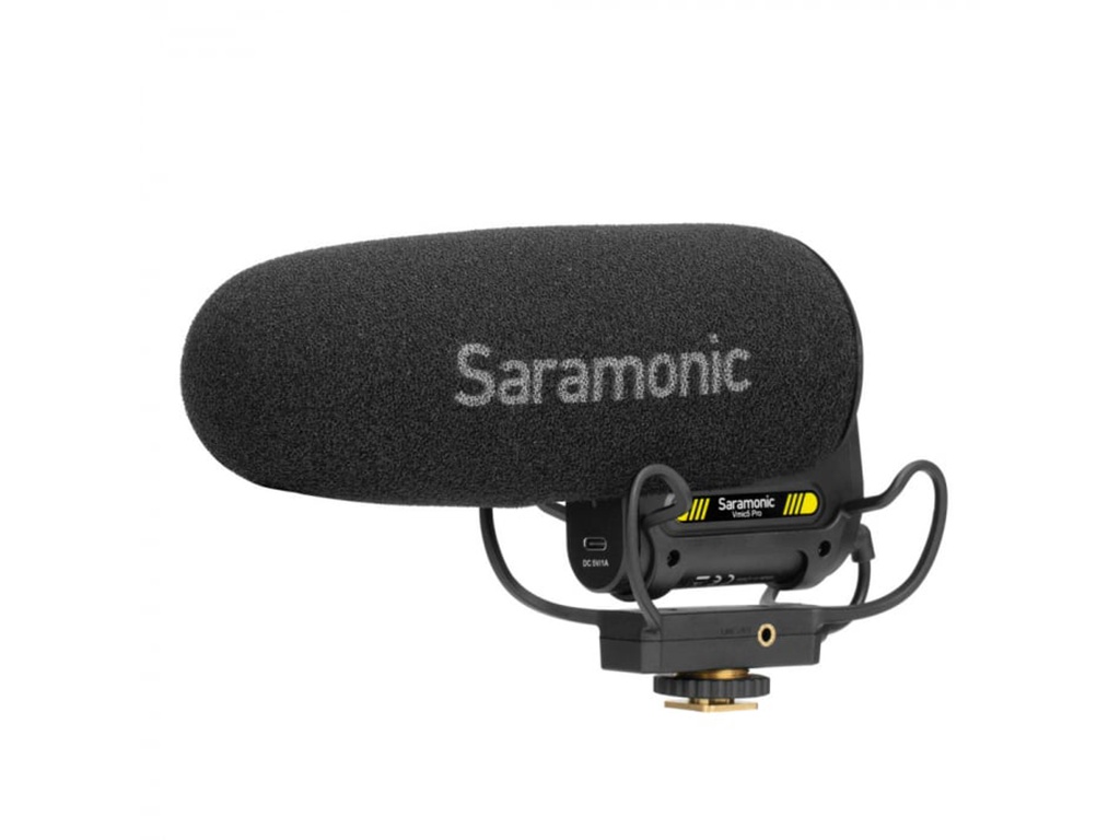 Microfon Saramonic Vmic5 ProAuto On/Off, TRS & TRRS, Negru - 2 | YEO