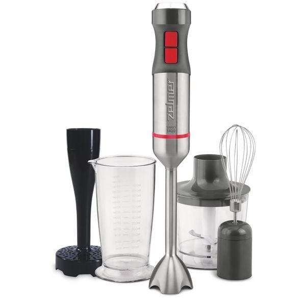 Mixer vertical ZELMER Vario ZHB4652, 0.5l, 1400W, viteza varabila, gri-negru