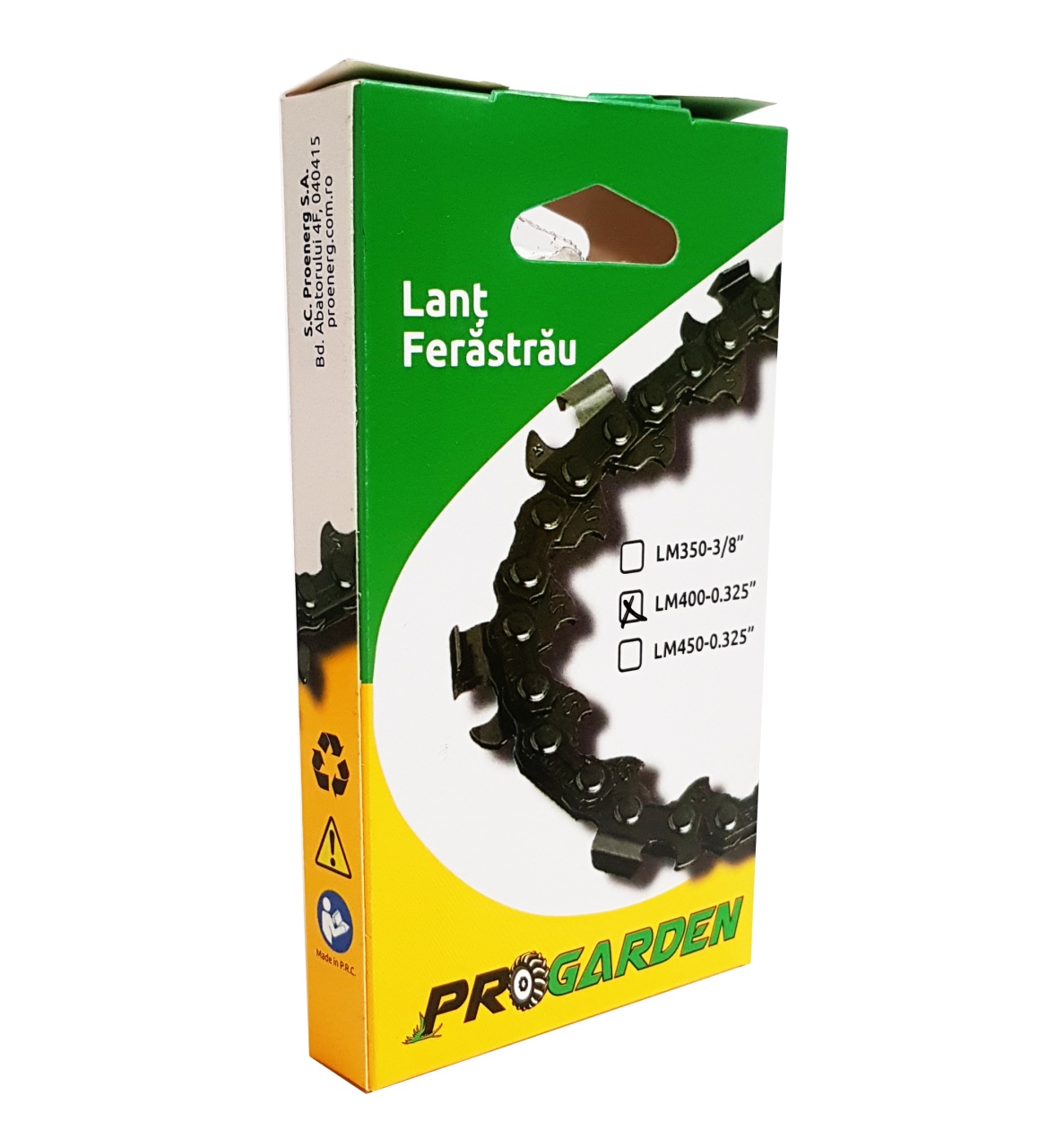 ProGARDEN LM400-0.325 Lant motoferastrau 400mm, 0.325