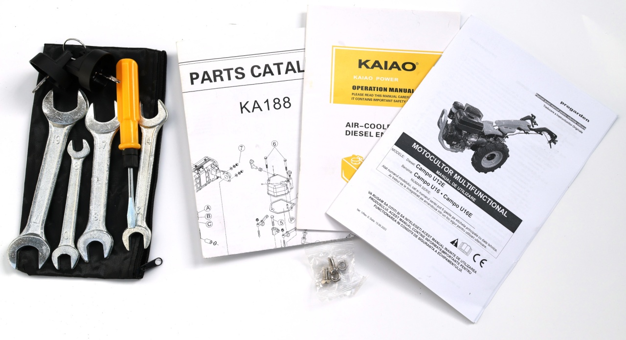 Progarden Motocositoare multifunctionala Campo U16E/BC120M 14CP, benzina, 120cm, 2 lame mobile, inclinare lama - 2 | YEO