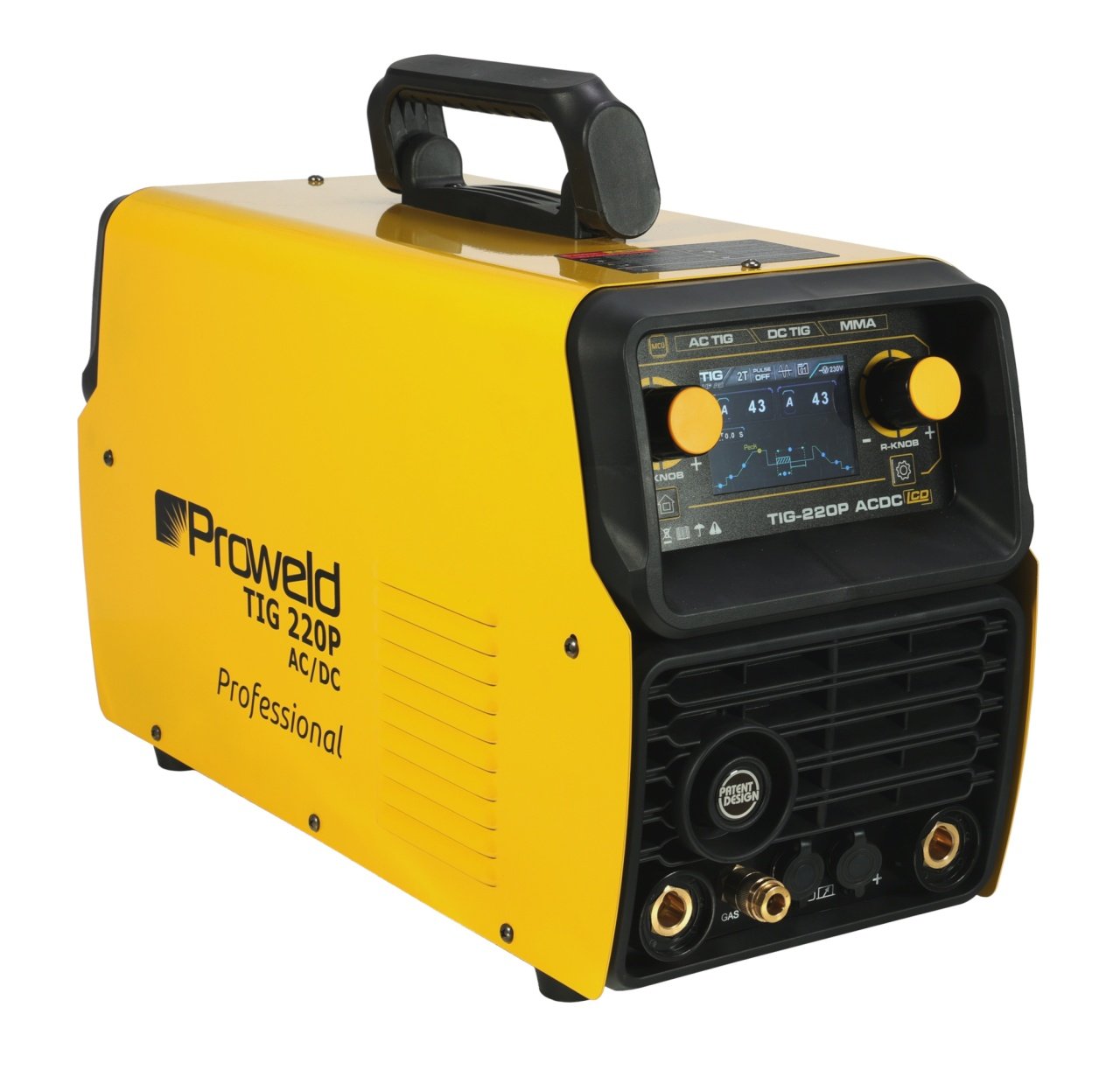 ProWELD TIG 220P AC/DC Invertor sudura profesional, Puls, TIG, Aluminiu, MMA