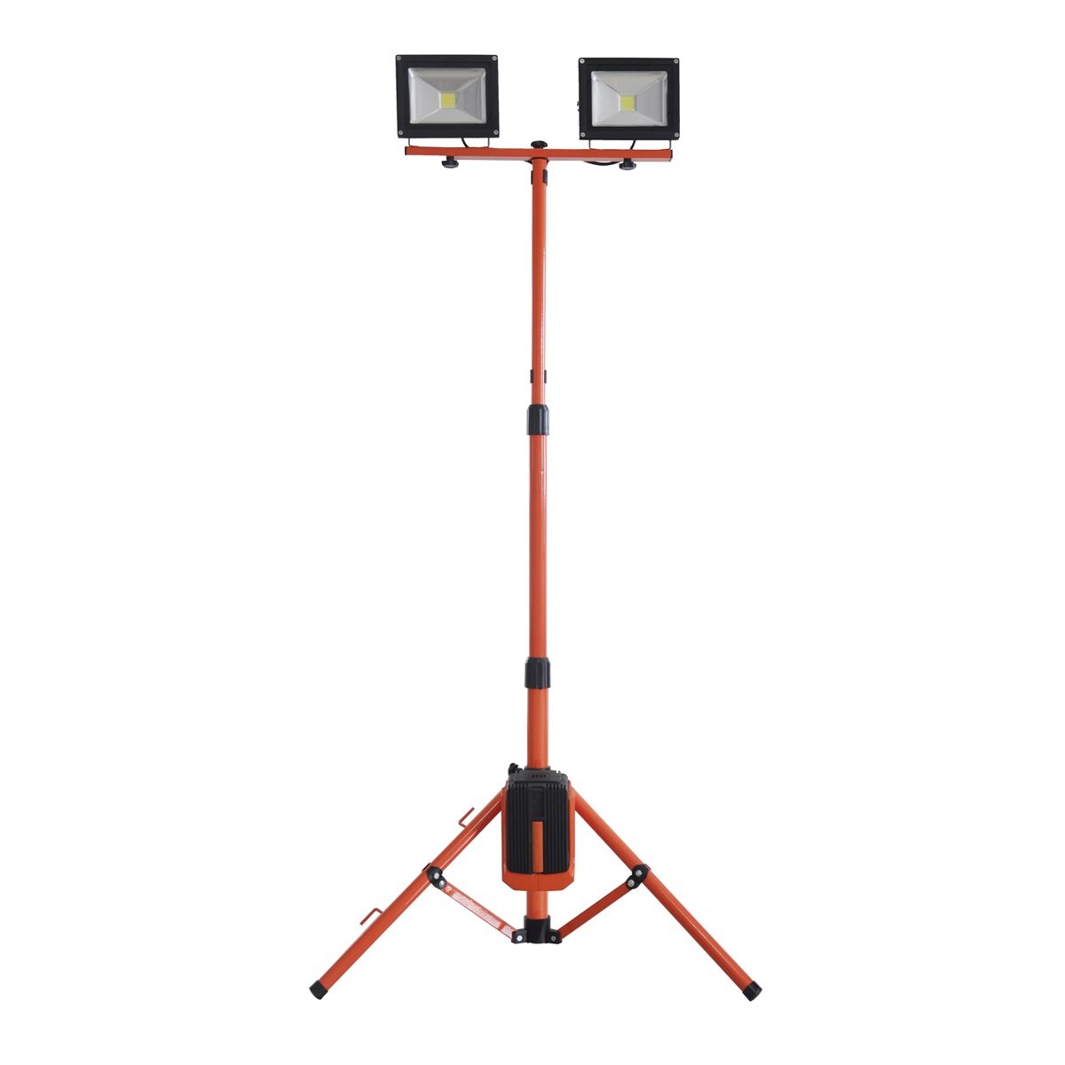 Redback ED40 Stand proiectoare LED acumulatori 40V, 2x20W, solo