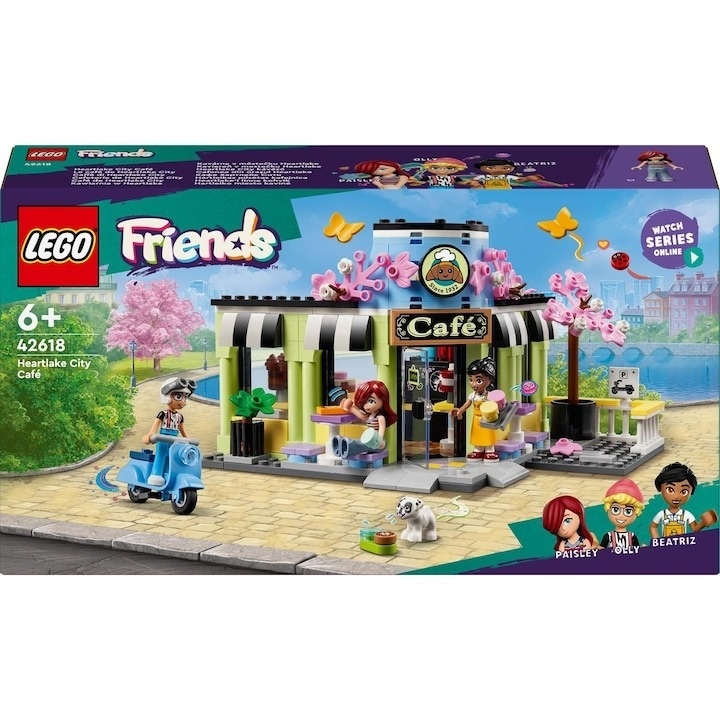 (Resigilat) LEGO® Friends - Cafenea din orasul Heartlake 42618, 426 piese