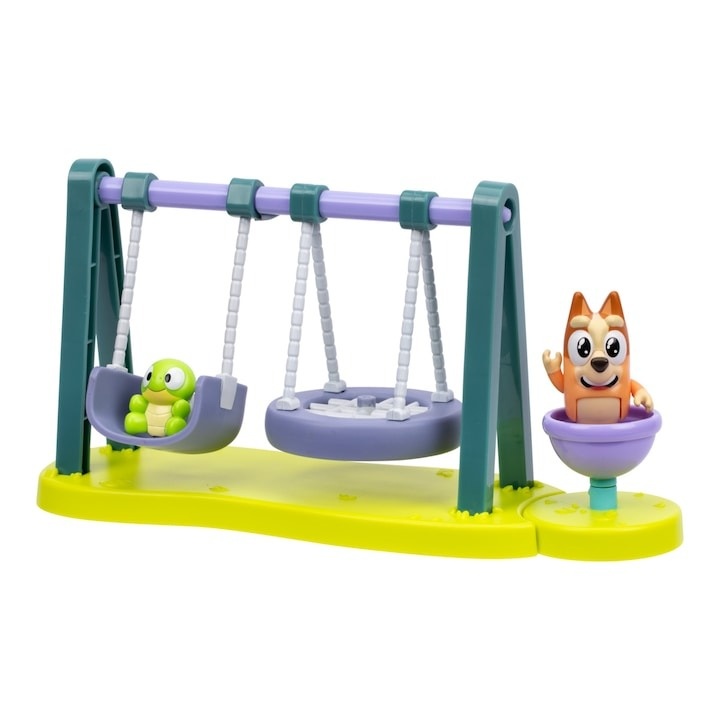 Set de joaca Bluey - Turtleboy Playground, cu 2 figurine - 1 | YEO