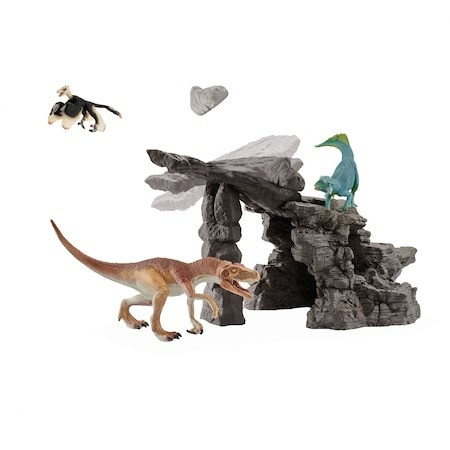 Set figurine Schleich, Pestera cu dinozauri - 1 | YEO