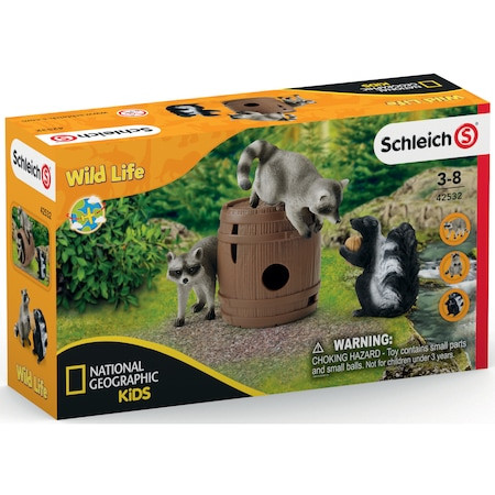 Set figurine Schleich, Wild Life, Vanatoare de nuci