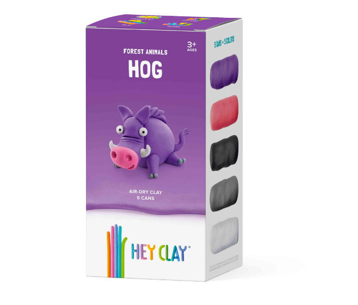 Set Hey Clay Forest Animals - Porc mistret