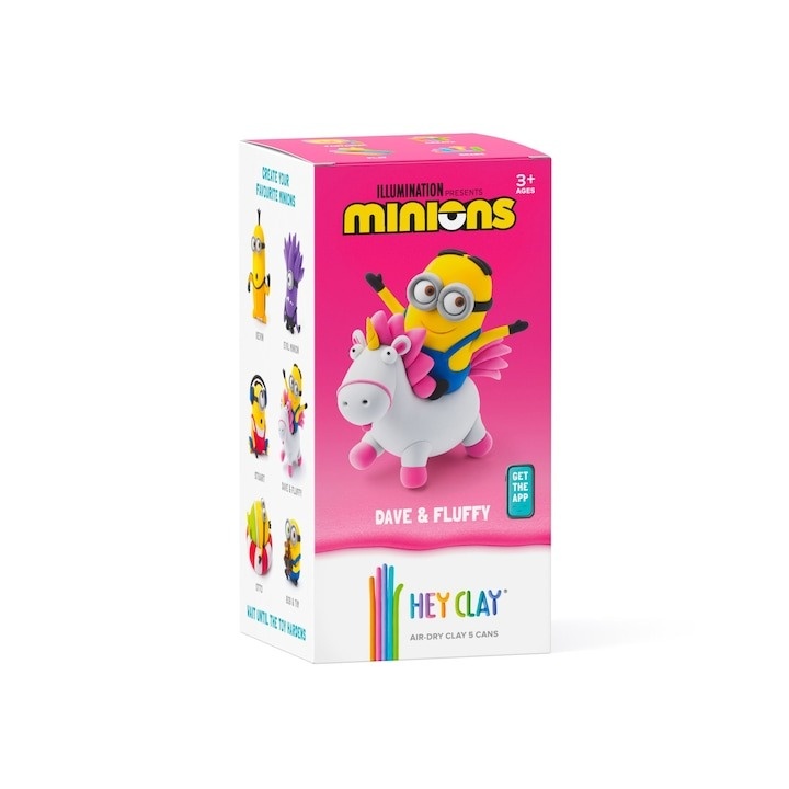 Set Hey Clay Minions - Dave si Fluffy - 1 | YEO
