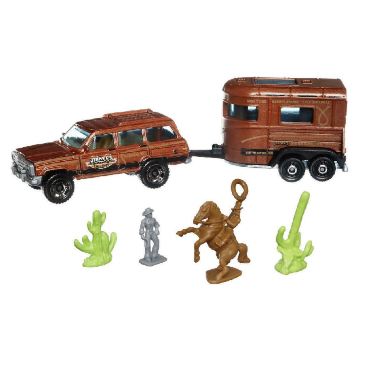 Set masinute Matchbox Hitch Haul Rodeo, 6 piese, 4 ani - 1 | YEO