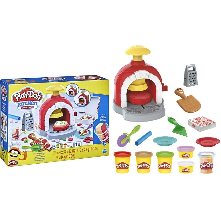 Set Play-Doh Kitchen Creations - Cuptorul cu pizza - 2 | YEO