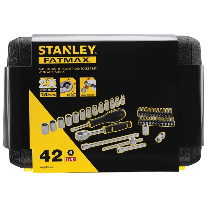 Stanley FMMT82683-1 Set tubulare FM 1/4