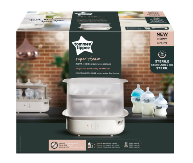 Sterilizator electric Tommee Tippee Advanced, pentru 6 biberoane - 2 | YEO