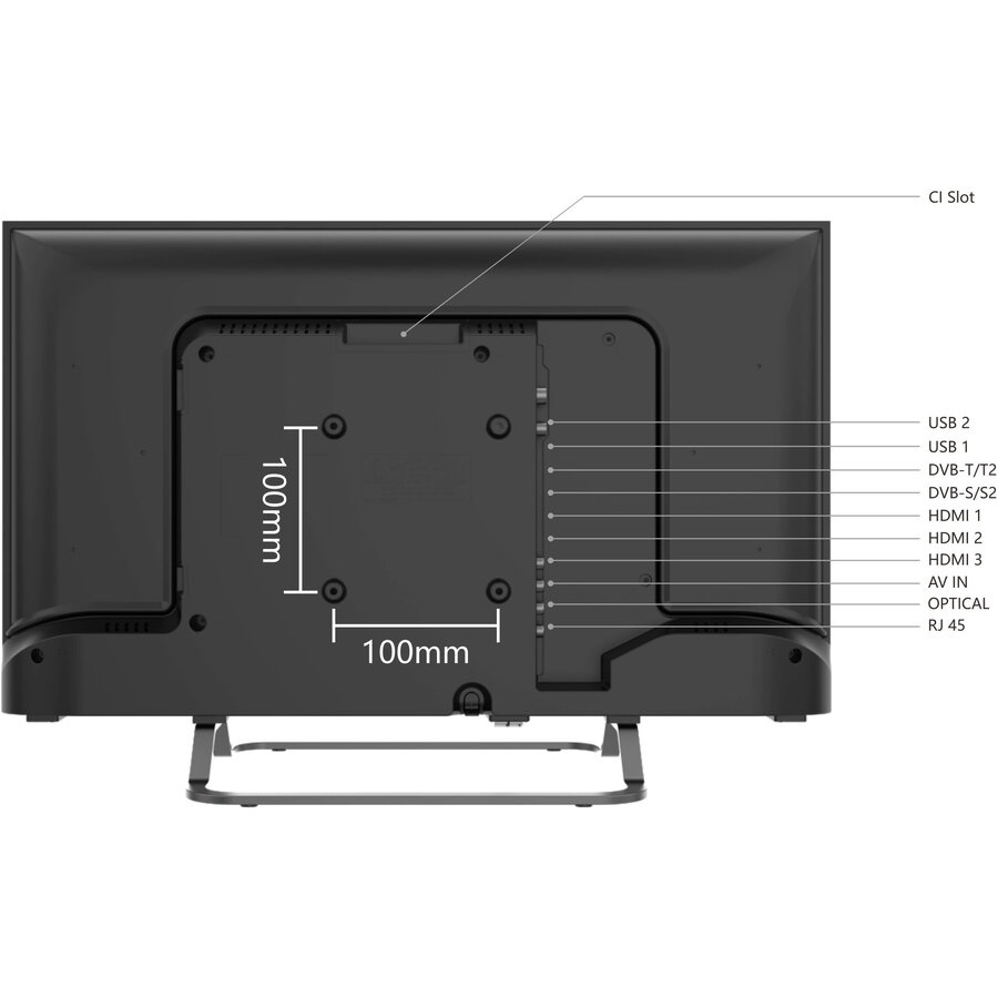 Televizor LED Google TV SmartTech 24HG01VC, 60 cm - 3 | YEO