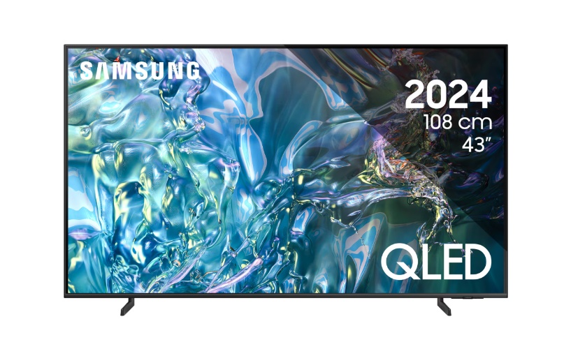 Televizor SAMSUNG QLED 43Q60D, 108 cm, Smart, 4K Ultra HD, Clasa F