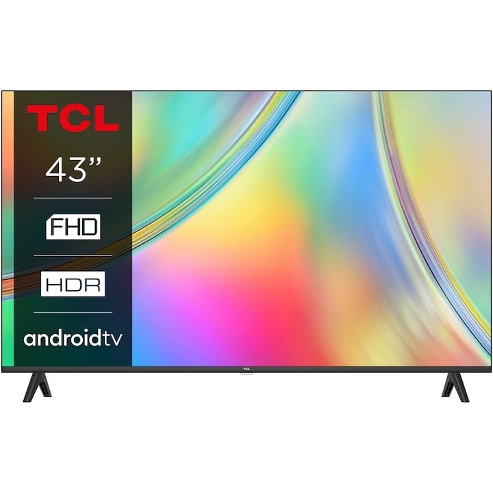 Televizor TCL LED 43S5400A, 108 cm, Smart Android TV, Full HD, Clasa F (Model 2024)