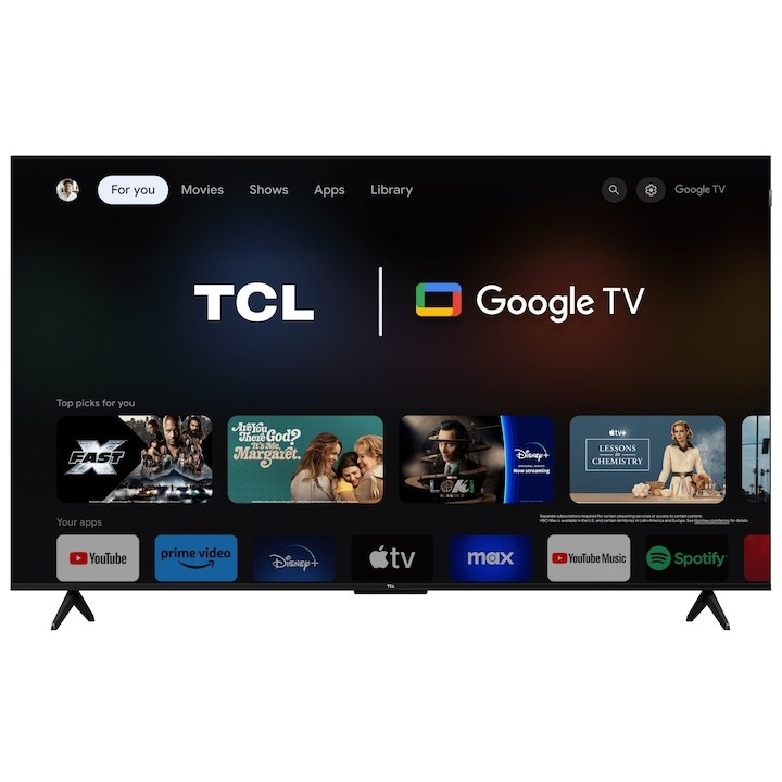 Televizor TCL QLED 65T7B, 165 cm, 4K, QLED, HDR, Smart Google TV - 2 | YEO