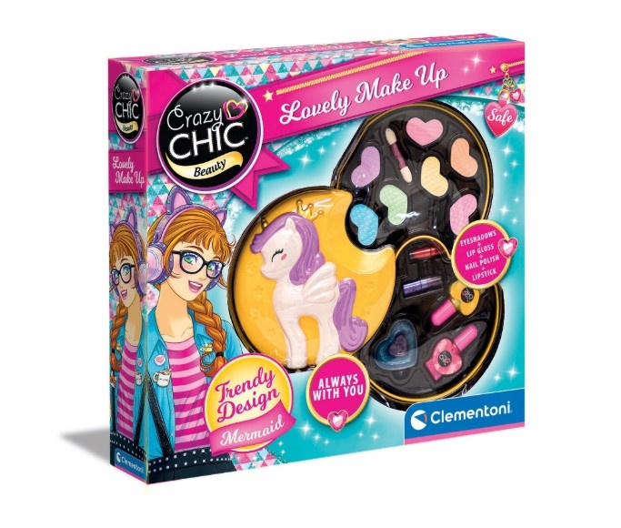 Trusa de machiaj Clementoni Crazy Chic - Unicorn