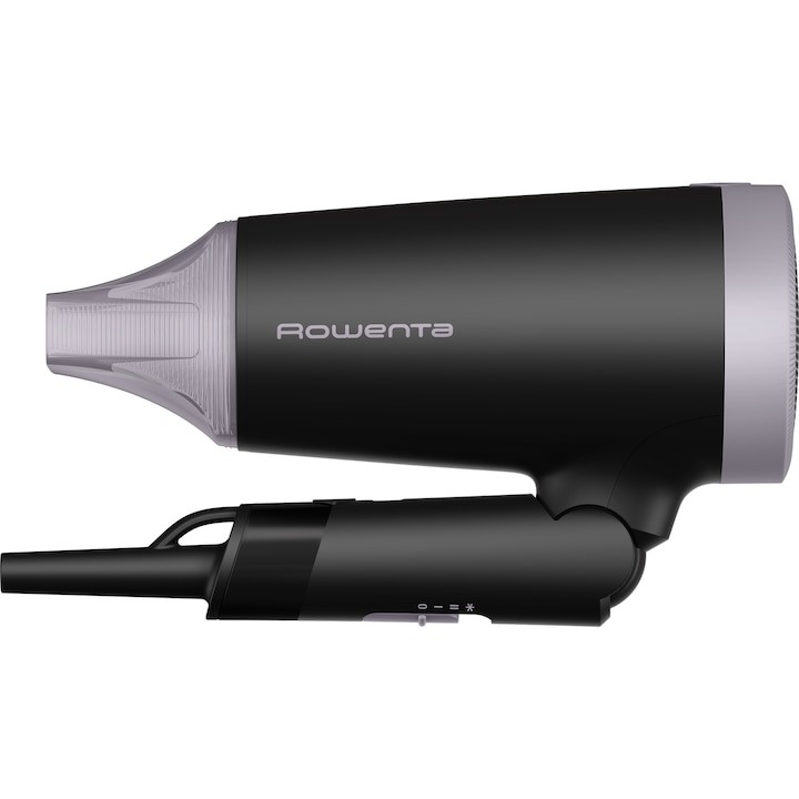 Uscator de par, Rowenta, Express Style, 1600 W, Pliabil, Negru - 2 | YEO