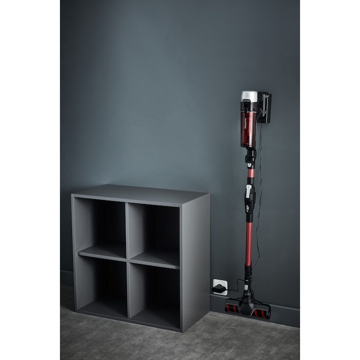Aspirator vertical Rowenta RH2048WO, 3 trepte, Autonomie 45 minute, Functie Boost, Afisaj LED, 250 W, Iluminare LED, 2 filtre - 2 | YEO