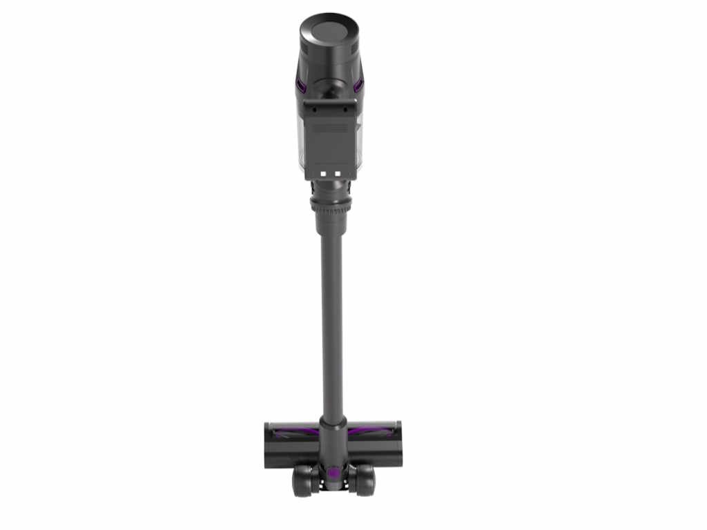 Aspirator vertical Tesla HS302BR, 250W, 22.2V2 viteze, capacitate 450ml, HEPA, negru-rosu